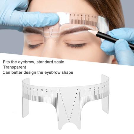 Pochoir à sourcils réutilisable
