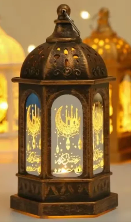 فانوس رمضان بني اللون