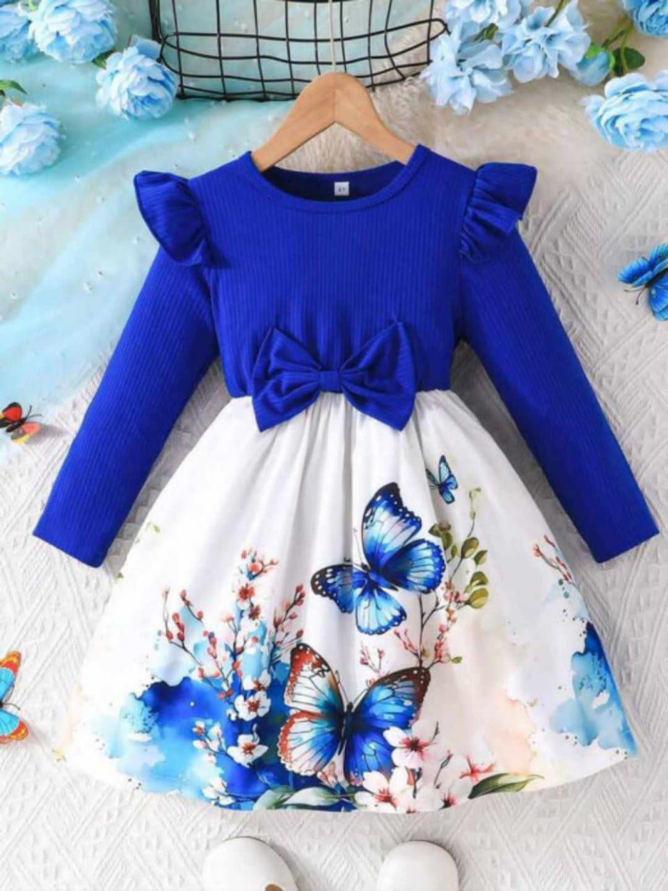 فستان بناتي أنيق بلمسة ناعمة