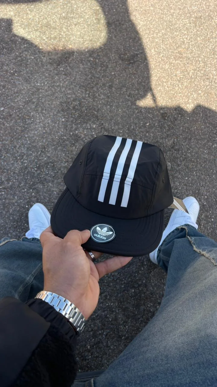CAP ADIDAS 3 STRIPES BLACK