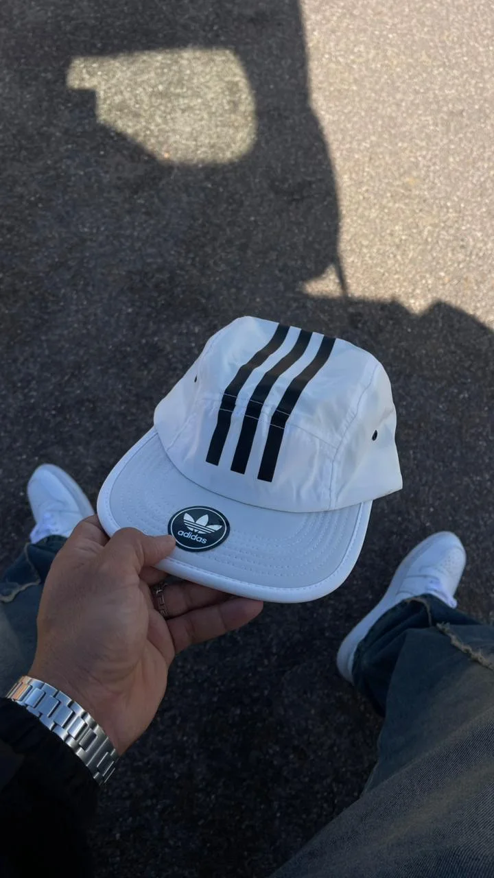 CAP ADIDAS 3 STRIPES WHITE