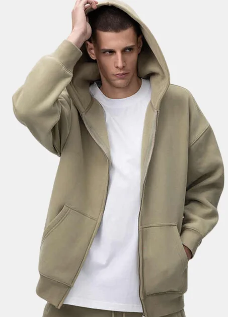 Blank Zip Hoodie