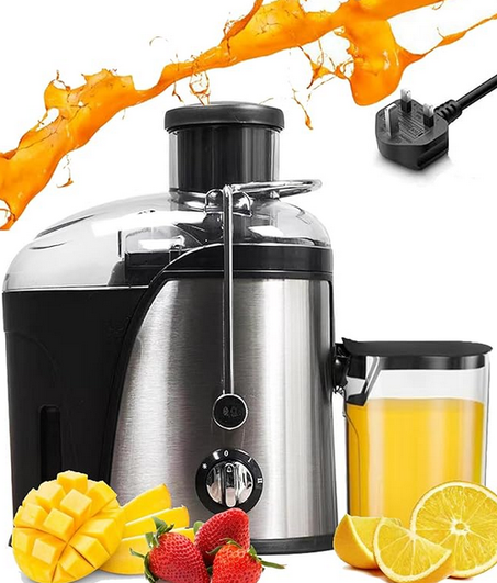 عصارة صغيرة سريعة عالية الكفاءة من اليسم للفواكه والخضروات لنمط حياة صحي بقدرة 800 واط متعددة السرعات، عصارة صغيرة وقوية وسهلة التنظيف من مواد آمنة خالية من البيسفينول ايه BPA