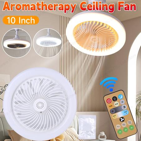 💨 استمتعي بالهواء العليل والإضاءة المثالية مع مروحة سقف LED