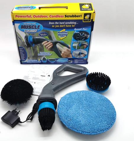 🌀 نظافة عميقة وسهلة مع Hurricane Muscle Scrubber