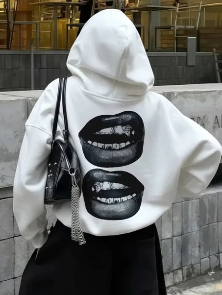 hoodie lips grillz