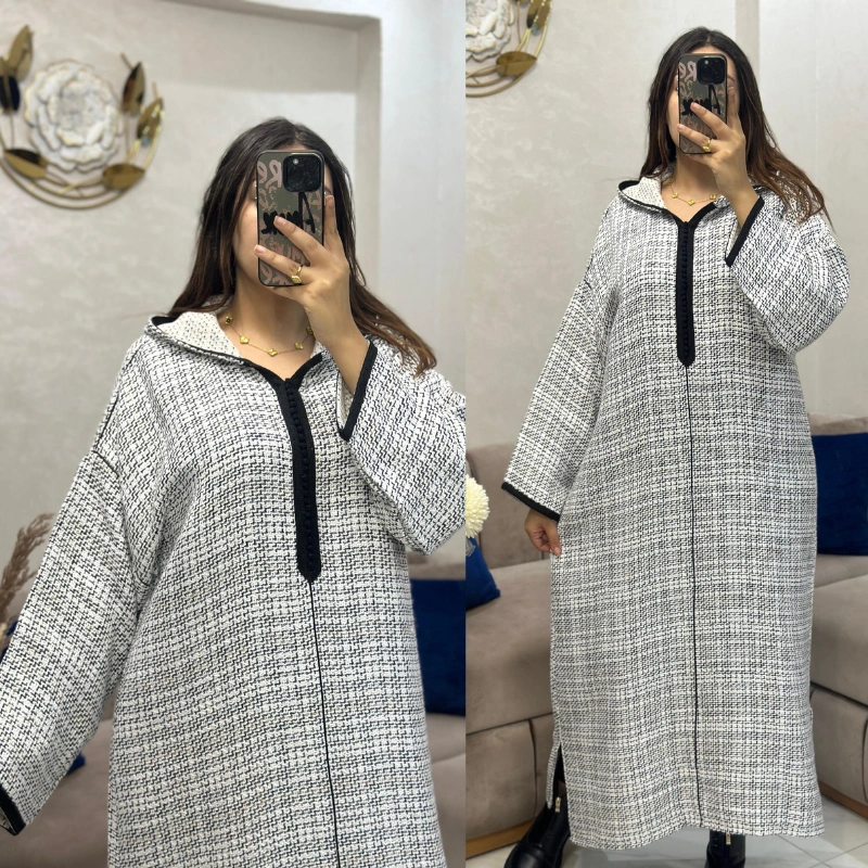 جلابة شتاء و برد 2026   🍂🖤دفئ + الشياكة (J5)