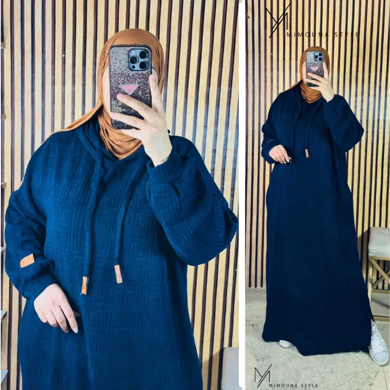 جلابة شتوية 2026 ⛄🖤دفئ + الشياكة (J2C2)