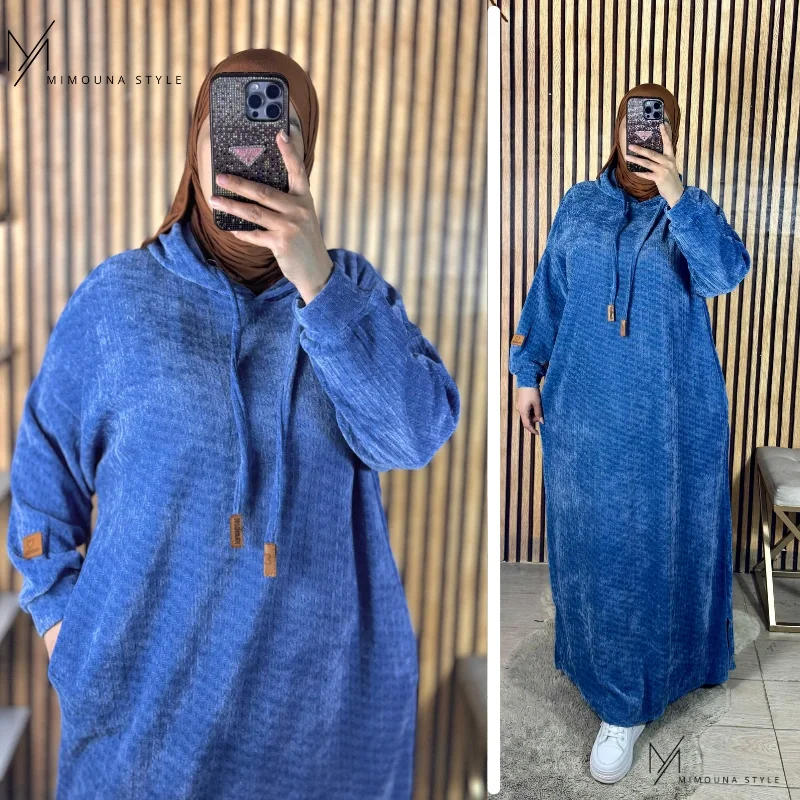 جلابة شتوية 2026 🍂🤎 أنيقة و سخونة (J4)