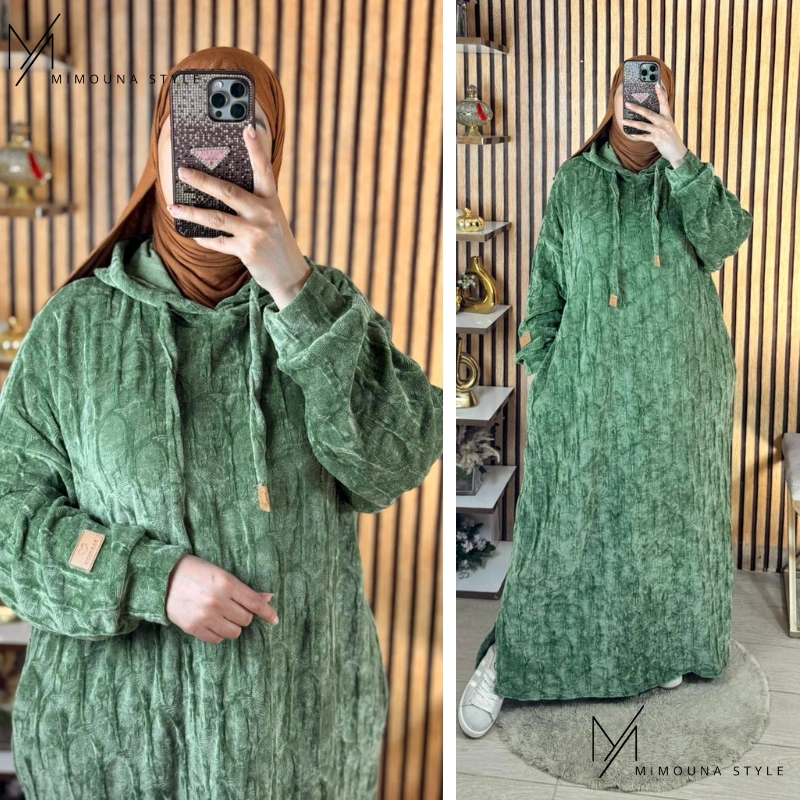 جلابة شتوية 2026 🍂🤎دفئ + الشياكة