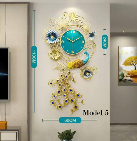 ساعة حائط عصرية جذابة للغاية ستضيف لمسة فاخرة إلى ديكور غرفتك