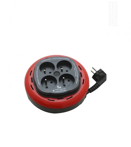 RALLONGE 4P 2P+ T ROND 5M INGELEC