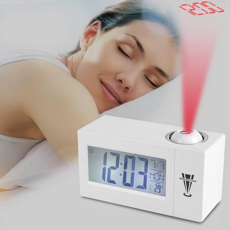 Réveil électronique avec Projection numérique