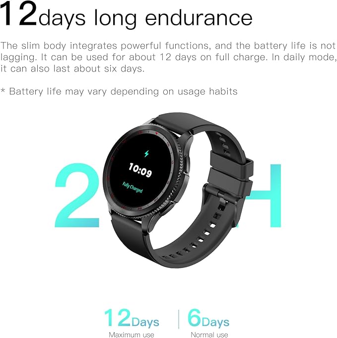 ساعة ريفو ذكية بشاشة قابلة للدوران للرجال