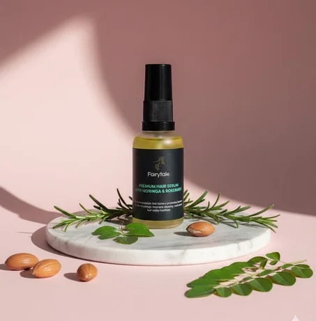 Premium Hair Serum With Moringa & Rosemary