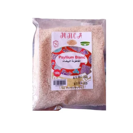 Psyllium Blanc 100g قشور القاطونة