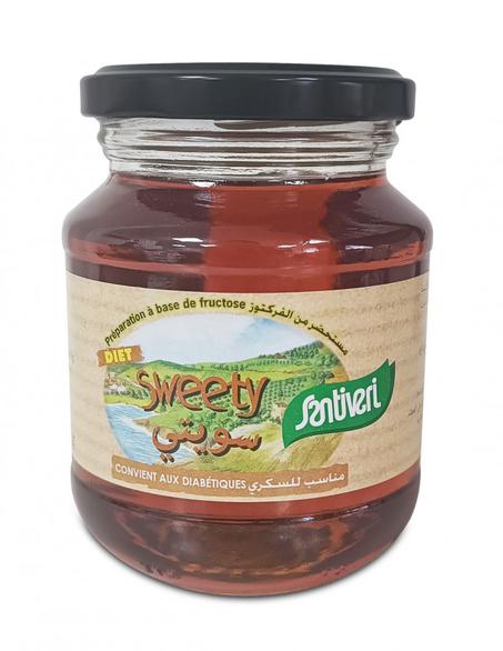 Miel sans sucre SWEETY 370 G عسل مناسب للسكري