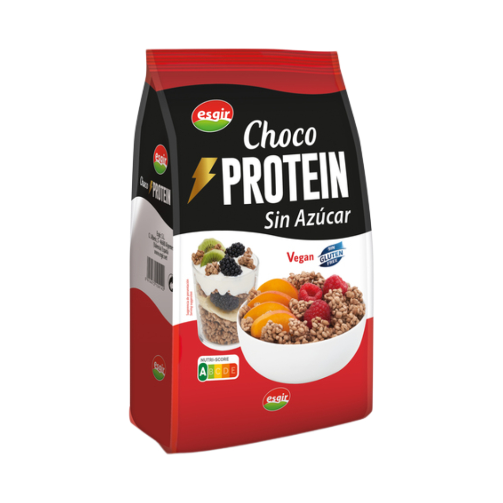 Esgir Choco Protein Sans Sucre Sans Gluten Vegan 250g
