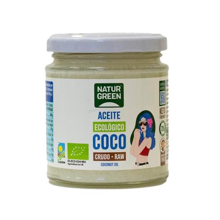 Aceite de Coco Virgen Bio 200ml – NaturGreen