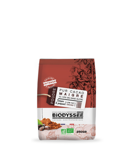 Biodyssée Cacao Maigre 250G