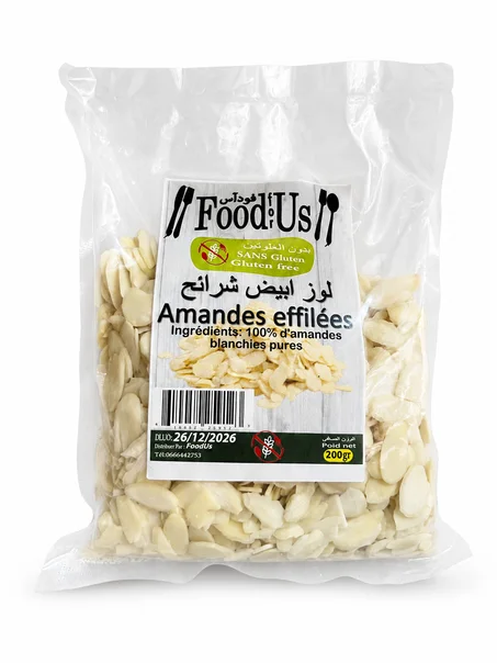 Amandes effilées 200g لوز ابيض شرائح