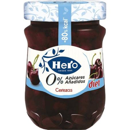 Hero Confiture De cerise Diététique 280g