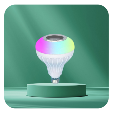 مصباح بلوثوث و مكبر صوتي