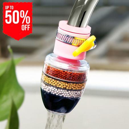 🎁2 Filtres d'eau robinet en charbon actif : 50%OFF 🔥