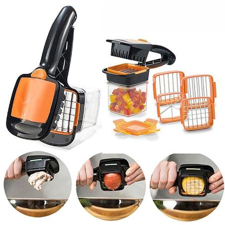 آلة تقطيع السلطة والفواكه 5 في 1