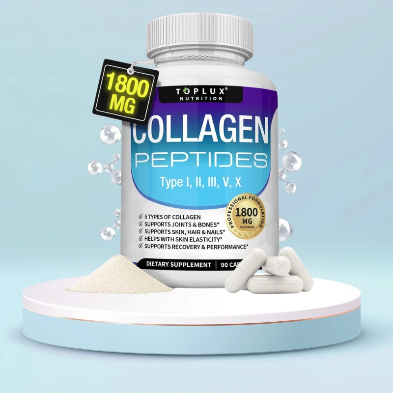 كبسولات ببتيد الكولاجين