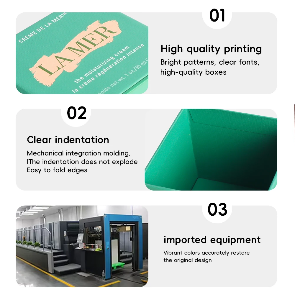 Brand Packaging Box with Matt Lamination and Color-Printed for Beauty