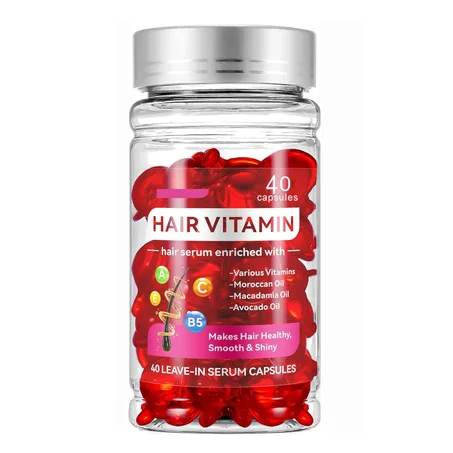 Argan oil capsules for hair