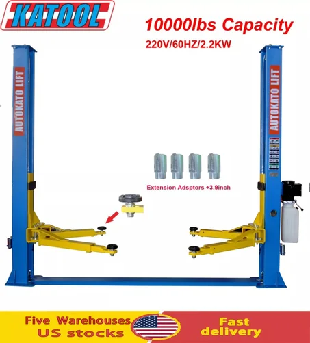 10000 lbs Two Post Lift 2-Post Lift Auto Lift Truck Lift Auto Hoist Car Lift