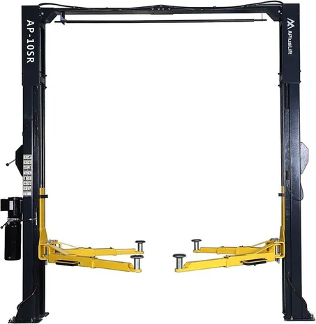 APlusLift 10,000LB 2-Post Overhead Single Release Car Lift with 3 Year Warranty - AP-10SR