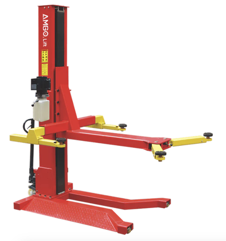 AMGO SML-7 7,000 lbs Single Post Lift