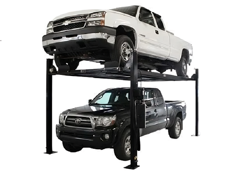 Atlas Garage Pro 8000EXT L 8,000lb 4 Post Vehicle Storage Lift - Extra Tall & Long