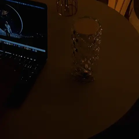 Lampe Magique de Table en Cristal LED