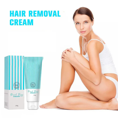 Crème dépilatoire pour le visage