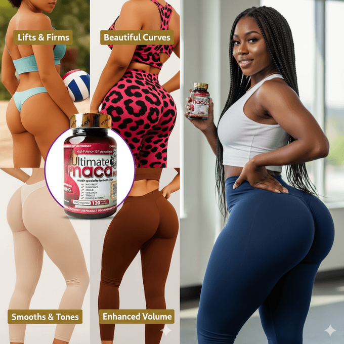 Woman with enhanced feminine curves and confidence