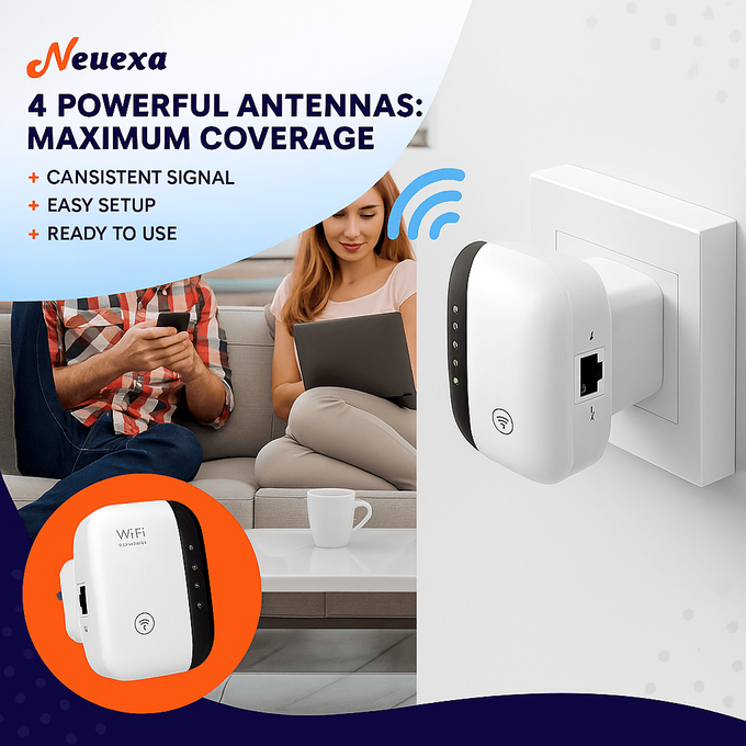 Wi-Fi Repeater pairing with a standard router via WPS
