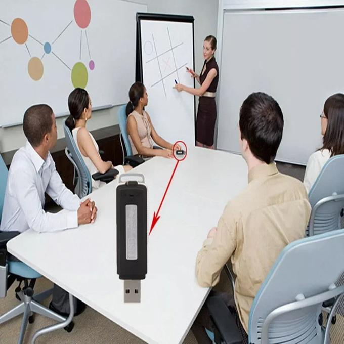 Team meeting being recorded for accurate minutes