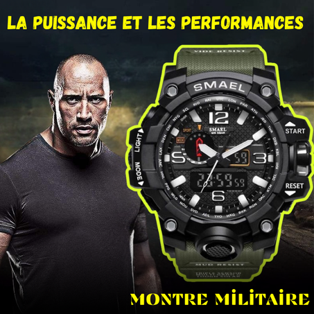Montre camouflage militaire