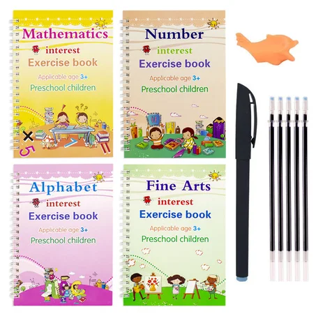 Pack Magique d’Écriture 4-en-1 pour Enfants