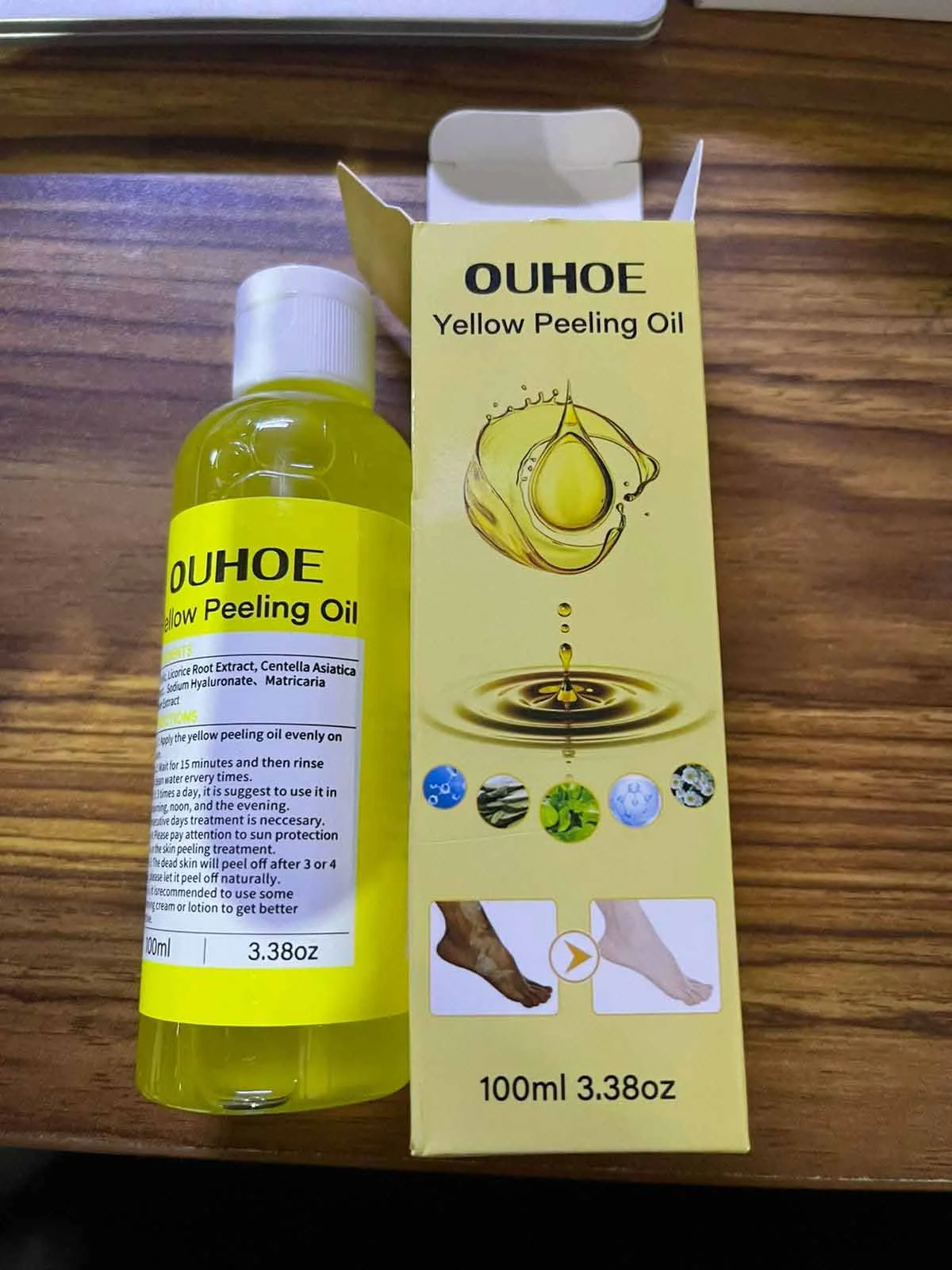 زيت التقشير الأصفر - OUHOE