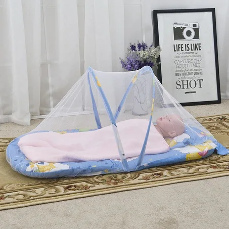 سرير ناعم قابل للطي لحماية اطفالك من الحشرات والناموس