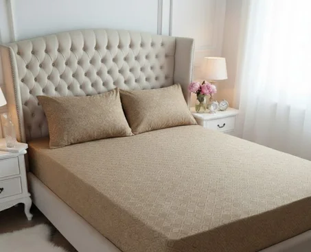 Housses de matelas et 2 oreillers