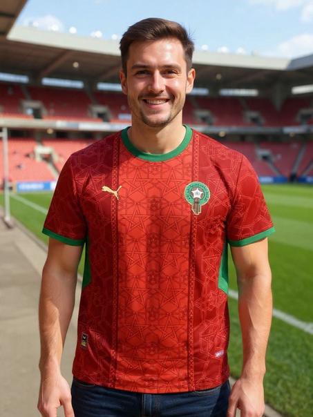 قميص احمر عالي الجودة ( pro )