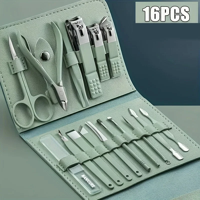Kit de soins complet 16 pièces – Tous vos besoins de beauté et d’hygiène réunis dans une seule trousse