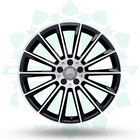 18-inch Mercedes multi-spoke wheels