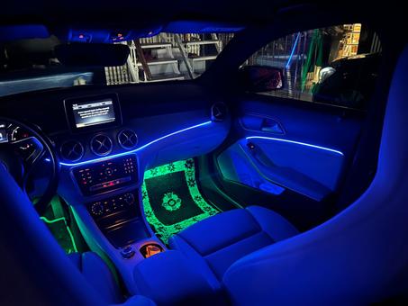 Tri-zone ambient lighting